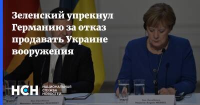 Владимир Зеленский - Зеленский упрекнул Германию за отказ продавать Украине вооружения - nsn.fm - Украина - Киев - Италия - Германия