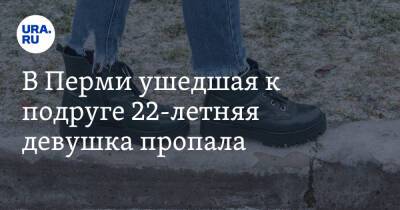 В Перми ушедшая к подруге 22-летняя девушка пропала - ura.news - Пермь