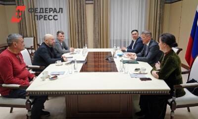 Радий Хабиров - Радий Хабиров обсудил развитие кино в Башкирии с Тимуром Бекмамбетовым - fedpress.ru - Башкирия - Уфа