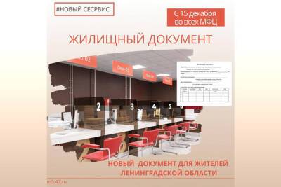 В МФЦ Ленобласти стали выдавать справки о зарегистрированных жильцах - mk.ru - Ленинградская обл.