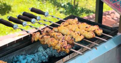 Шашлык из курицы по-ирански: секрет сочной грудки в маринаде - ren.tv