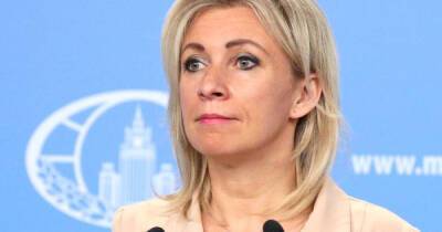 Владимир Зеленский - Мария Захарова - Захарова назвала идею Зеленского о референдуме по Донбассу "издевательством" - dsnews.ua - Украина - Крым
