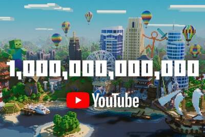 Видео по Minecraft собрали более 1 трлн просмотров на YouTube. Такого не удавалось ни одной игре - itc.ua - Украина