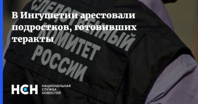 В Ингушетии арестовали подростков, готовивших теракты - nsn.fm - Россия - респ. Ингушетия