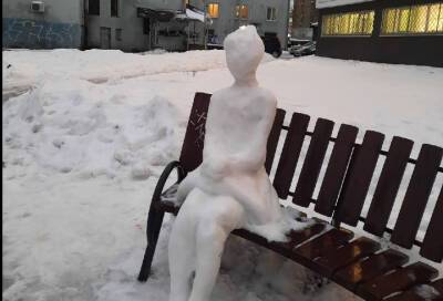 В Выборге появился новый снежный скульптор - online47.ru - Выборг