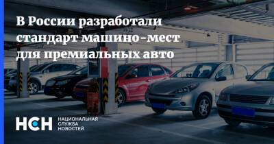 В России разработали стандарт машино-мест для премиальных авто - nsn.fm - Россия - Строительство