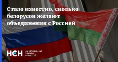 Стало известно, сколько белорусов желают объединения с Россией - nsn.fm - Россия - Белоруссия