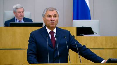 Вячеслав Володин - Володин сообщил, когда пройдет второе чтение законопроекта о QR-кодах - vesti.ru - Россия
