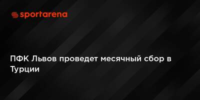 Олег Дулуб - ПФК Львов проведет месячный сбор в Турции - sportarena.com - Украина - Львов - Турция