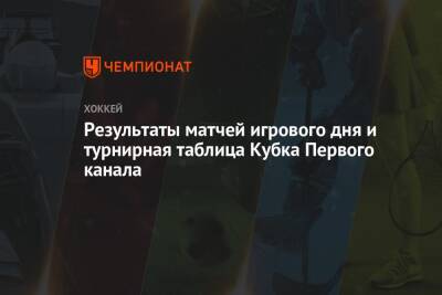 Никита Гусев - Владимир Ткачев - Вячеслав Войнов - Результаты матчей игрового дня и турнирная таблица Кубка Первого канала - championat.com - Москва - Россия - Швеция - Финляндия - Канада - Чехия - Прага