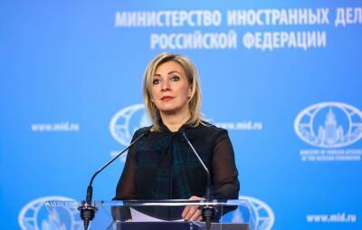 Марья Захарова - Захарова: Россия отреагирует в случае запрета транзита через Литву грузов из Белоруссии - obzor.lt - Россия - США - Белоруссия - Литва - Вильнюс - Калининградская обл.