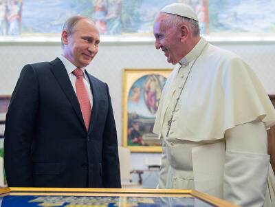 Владимир Путин - Федор Достоевский - Путин подарил папе Франциску скульптурный портрет Достоевского - tvc.ru - Россия