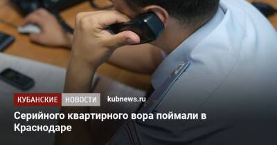 Серийного квартирного вора поймали в Краснодаре - kubnews.ru - Россия - Краснодарский край - Краснодар - Челябинская обл. - Краснодар