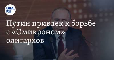 Владимир Путин - Путин привлек к борьбе с «Омикроном» олигархов - ura.news - Россия