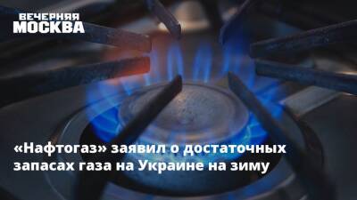 Юрий Витренко - «Нафтогаз» заявил о достаточных запасах газа на Украине на зиму - vm.ru - Украина
