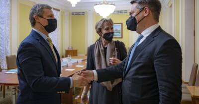 Госсекретарь МИД Германии посетил Офис президента - dsnews.ua - Россия - Украина - Грузия - Германия