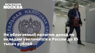 Эльвира Набиуллина - Не облагаемый налогом доход по вкладам увеличится в России до 85 тысяч рублей - vm.ru - Россия