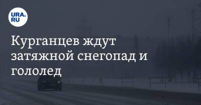 Курганцев ждут затяжной снегопад и гололед - ura.news - Курганская обл. - Курган