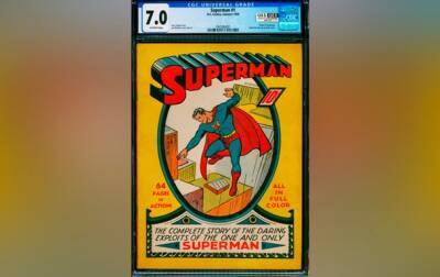 Комикс о Супермене продали на аукционе за $2,6 млн - korrespondent.net - Украина