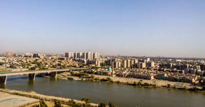 Багдад - В Багдаде обстрелян район, где расположено посольство США - ren.tv - США - Ирак - Багдад