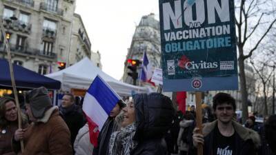 Демонстрации против санитарных ограничений в Европе - ru.euronews.com - Россия - Англия - Италия - Лондон - Париж - Испания - Чехия - Европа