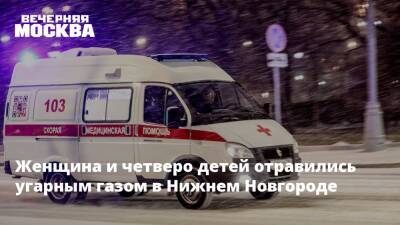 Давид Мелик-Гусейнов - Женщина и четверо детей отравились угарным газом в Нижнем Новгороде - vm.ru - Нижний Новгород - Нижний Новгород