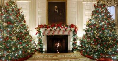 ФОТО. Как Джил Байден впервые украсила Белый дом к Рождеству - skuke.net - США