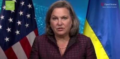 Виктория Нуланд - Нуланд призвала Россию и Украину заключить перемирие на Рождество - eadaily.com - Россия - США - Украина - Вашингтон