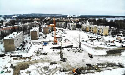 Строительство школы в Медвежьегорске: итоги пяти месяцев работы - gubdaily.ru - Медвежьегорск