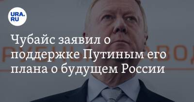 Владимир Путин - Анатолий Чубайс - Чубайс заявил о поддержке Путиным его плана о будущем России - ura.news - Россия