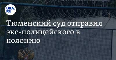 Тюменский суд отправил экс-полицейского в колонию. Он пьяным врезался на машине в людей - ura.news - Тюмень