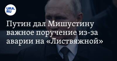 Владимир Путин - Михаил Мишустин - Путин дал Мишустину важное поручение из-за аварии на «Листвяжной» - ura.news - Россия