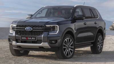 Ford Ranger - Ford - В Сети показали Ford Everest нового поколения - autonews.ua - Украина
