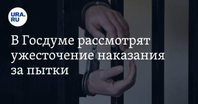 Павел Крашенинников - В Госдуме рассмотрят ужесточение наказания за пытки - ura.news - Россия