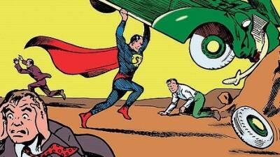 На аукционе за рекордные $2,6 млн был продан комикс о Супермене: как он выглядит. ФОТО - enovosty.com