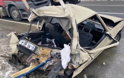 На Львовщине автобус смял легковое авто, пострадали дети - korrespondent.net - Украина - Киев - Львовская обл. - район Стрыйский