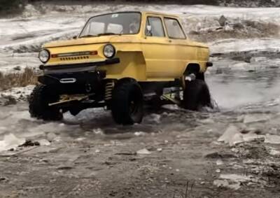 В Украине раритетный «Запорожец» переделали во внедорожник - goodnews.ua - Украина - Харьков