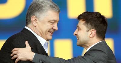 Владимир Зеленский - Петр Порошенко - Виктор Медведчук - вселенский патриарх Варфоломей - Посади папередника. Где Порошенко нужнее Зеленскому – в тюрьме или на выборах? - focus.ua - Украина