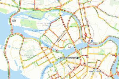 Петербург замер в 10-балльных пробках - spb.mk.ru - Санкт-Петербург - р-н Приморский