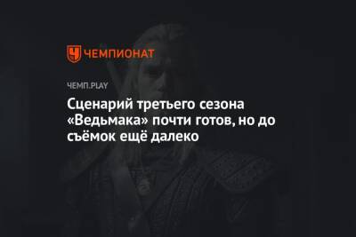 Сценарий третьего сезона «Ведьмака» почти готов, но до съёмок ещё далеко - championat.com