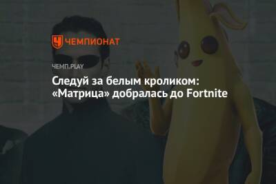 «Матрица» добралась до Fortnite - championat.com