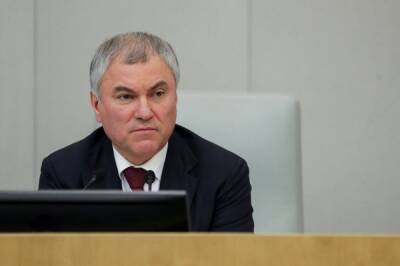 Вячеслав Володин - Спикер Госдумы Володин назвал главные вызовы 2022 года - aif.ru - Россия