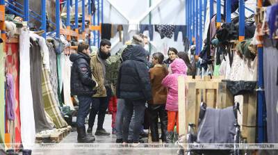 Для беженцев в ТЛЦ за все время собрано более 190 т гуманитарной помощи - belta.by - Белоруссия