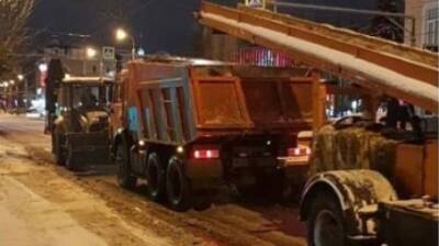 За ночь из Пензы вывезли почти 1 200 кубометров снега - penzainform.ru - Пенза
