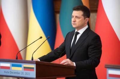 Владимир Зеленский - Зеленский заявил, что хочет в 2022 году добиться понимания конкретных сроков вступления Украины в НАТО - argumenti.ru - Украина - Киев - Крым - Ивано-Франковская обл. - Донбасс