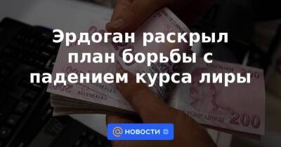 Реджеп Тайип Эрдоган - Эрдоган раскрыл план борьбы с падением курса лиры - smartmoney.one - Турция