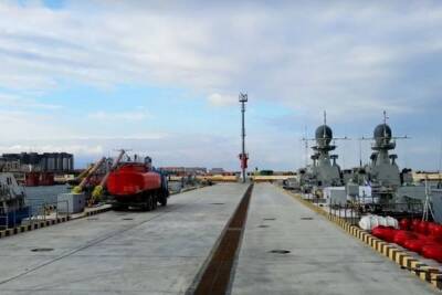 Шесть причалов для боевых кораблей появилось в Дагестане - mk.ru - респ. Дагестан - Астрахань - Каспийск