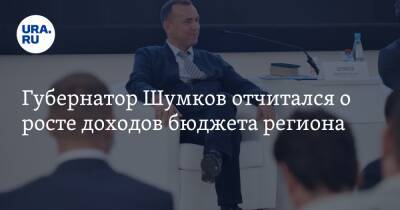 Вадим Шумков - Губернатор Шумков отчитался о росте доходов бюджета региона - ura.news - Россия - Курганская обл.