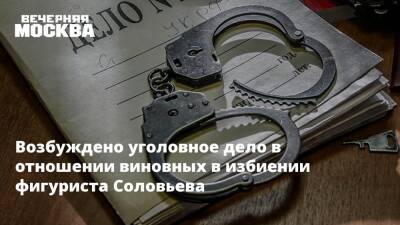 Дмитрий Соловьев - Возбуждено уголовное дело в отношении виновных в избиении фигуриста Соловьева - vm.ru - Москва - Россия - Сочи - Москва