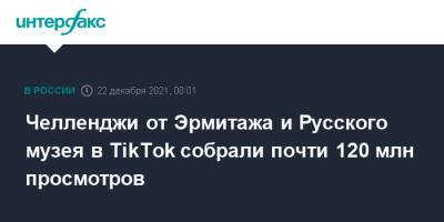 Челленджи от Эрмитажа и Русского музея в TikTok собрали почти 120 млн просмотров - interfax.ru - Москва